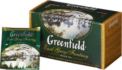 Čierny čaj Earl Grey Fantasy 25*2g Greenfield