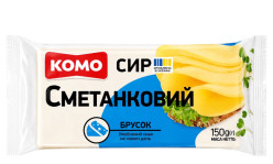 Tvrdý sýr Smetanový 150g KOMO