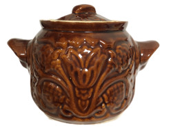 Keramický hrniec reliéfny vzor 650ml