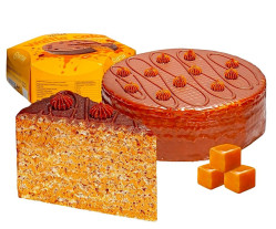 Waflový dort s karamelizovaným kondenzovaným mlékem 900g Vatsak