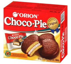 Choco-pie 360g Orion