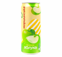 Perlivý nápoj Limonáda s příchutí jablka 0,33L Morshynska