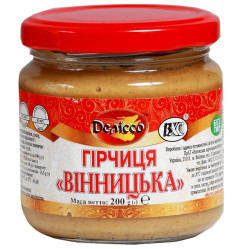 Hořčice „Vinnická“ 200 g Delisso