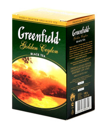 Černý čaj listový Golden Ceylon 200g Greenfield