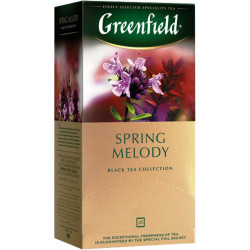 Černý čaj Spring Melody 25×1,5g Greenfield