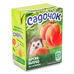 Džús Jablko-Broskev 0,2L Sadočok