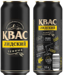 Kvas tmavý Lidskij 0,45L