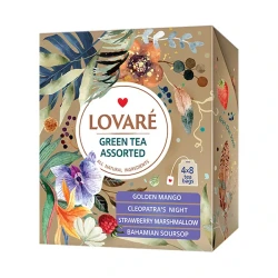 Zelený čaj Assorti 32*1.5g Lovaré