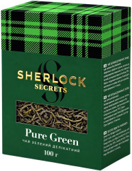 Zelený sypaný čaj Pure Green 100g Sherlock