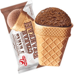 Zmrzlina s kakaom a kondenzovaným mliekom 100g Lasunka