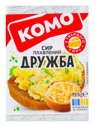 Tavený sýr Družba 75g KOMO