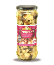 Smrčky v cesnakovom náleve 315 g U.Z.