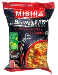 Lapša s kuracou prichuťou páliva 59g Mivina