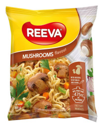 Instantní nudle s houbovou příchutí 85g Reeva