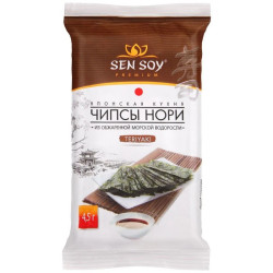 Nori chipsy s příchutí teriyaki 4,5 g SenSoy