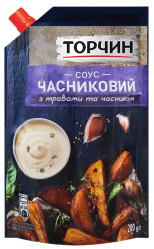 Cesnaková omáčka 200g Torčin