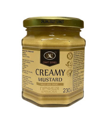Hořčice krémová 230g Craft Series BXC