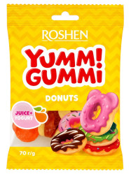 Želé s ovocnými přichutěmi a jogurtem 70g Rochen
