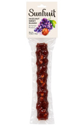 Sladký sujuk s lískovými ořechy 130g Sunfruit