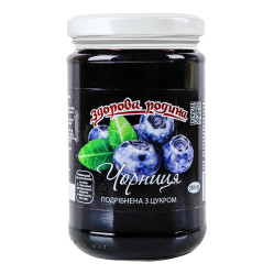 Borůvky drcené s cukrem 350g