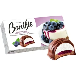 Dezert s borůvkami a mascarpone 232g Bonjour Konti