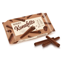 Oblátkové trubíčky s kakaom 140g Konafetto