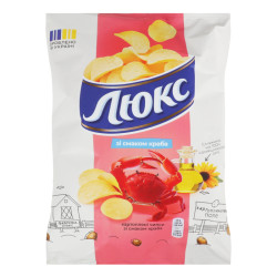 Brambůrky s příchutí kraba 125g LUX