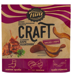 Vlnité krutony s přichuti Teleci kare 80g Flint Grant Grenki