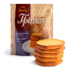 Sucháre–krutóny šesťuholníkové 70 g Aviant