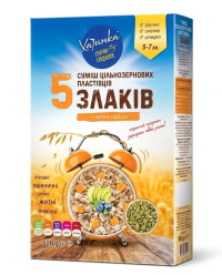 Celozrnné Vločky 5 Obilovin + Dýňová semínka 500g Chatynka