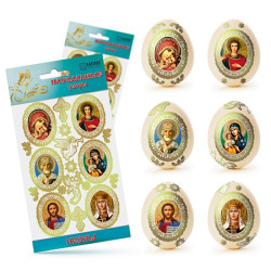 Velikonoční samolepicí uzory na vejce Ikony