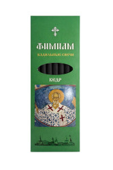 Sada kadidlových svíček 7 ks „Cedr“ Nikolaj Ferapontovo Fimiam