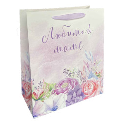 Darčeková taška Milovanej mame 27x23 cm