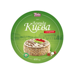 Dort Legenda Kyjeva s lískovými ořechy 450g Tarta