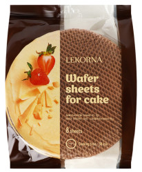 Oblátkové listy s kakaom 90g Lekorna