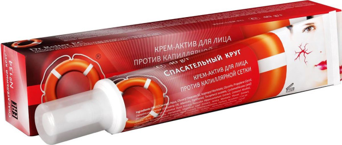 detail Zachránár krém proti kapilárnej sitoviny 40g