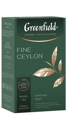 detail Čierny čaj Fine Ceylon 90 g Greenfield