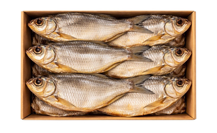 detail VOBLA sušená ryba