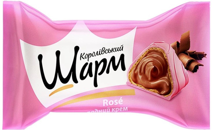 detail SHARM Rose s čokoládovou náplňou ABK