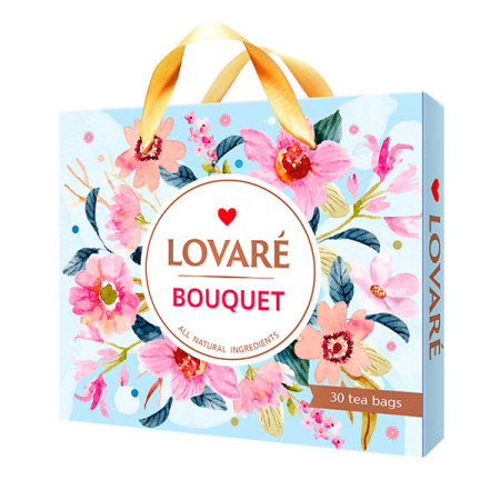 detail Čaj Assorti Bouquet 32×2 g Lovaré