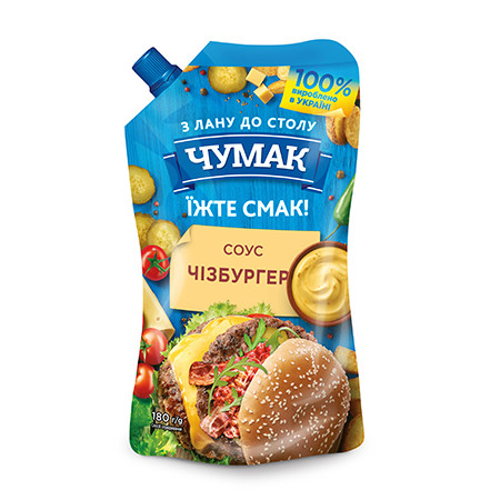 detail Omáčka Cheeseburger 180g Čumak