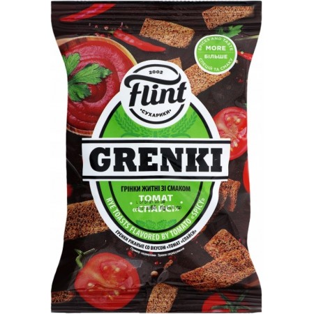 detail Grenky s príchuťou paradajkovou  70g Flint