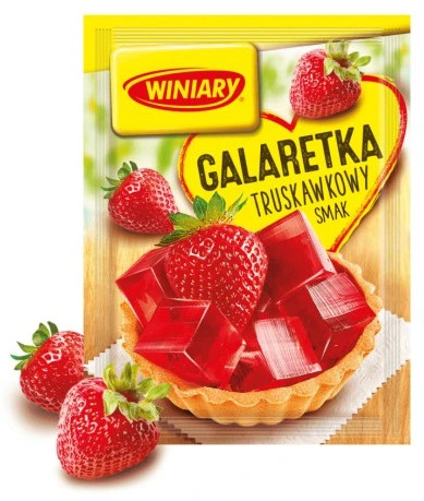 detail Želé s príchuťou jahody 75 g Galaretka Winiary