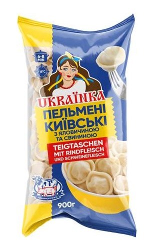 detail Pelmene Kievskie hovädzie/bravčové 900g Ukrainka