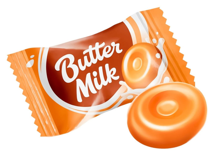 detail BUTTER MILK s příchutí slaný karamel Roshen