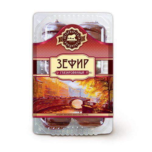 detail Zefír v glazuře 450g Peterburgskij konditer