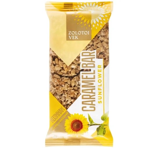 detail Slunečnicový kozinak 60 g ZOLOTYI VIK