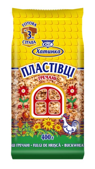 detail Pohankové vlocky Chatinka 400g