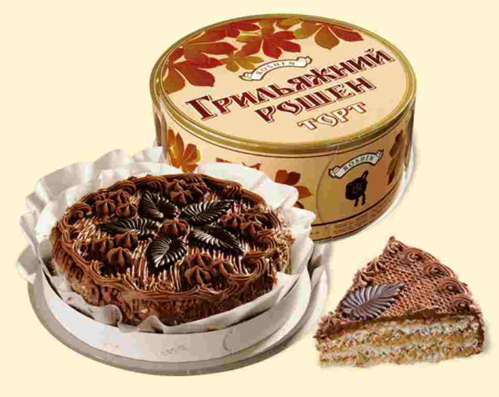 detail Dort Griljažný Roshen 850g