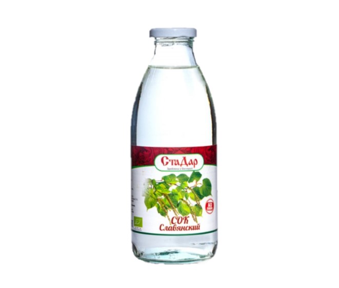 detail Brezová šťava Slovanská 730ml StaDar Bez cukru